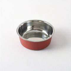 Stainless Steel Non-Slip Dog Bowl for Indoor Dogs