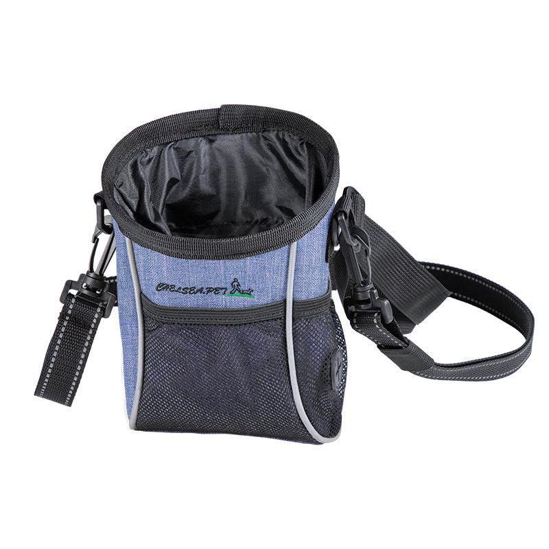 Portable Dog Treat Pouch Bag with Waist & Shoulder Straps