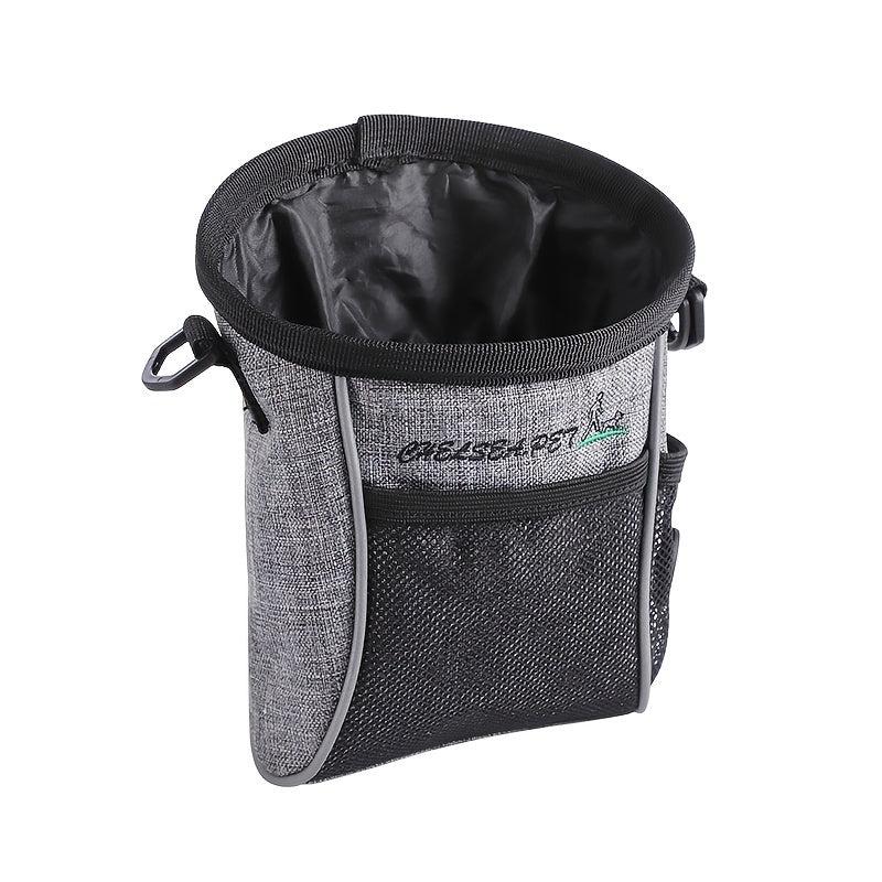 Portable Dog Treat Pouch Bag with Waist & Shoulder Straps