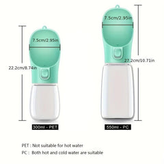 Leak Proof Portable Dog Water Dispenser for Walking and Travel