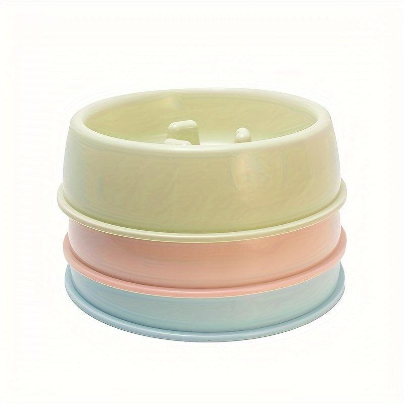 3pcs Set Cat Slow Feeding Bowls Non slip Anti choking Cat Puzzle Food Bowl