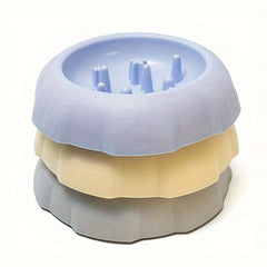 3pcs Set Cat Slow Feeding Bowls Non slip Anti choking Cat Puzzle Food Bowl