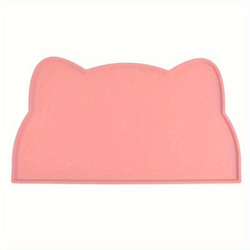 Cat Head Dog Feeding Mat Non Slip Waterproof Pet Food Mat