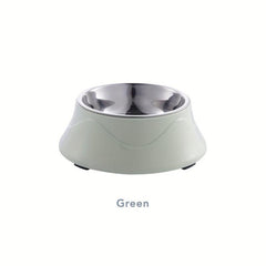 Stainless Steel Dog Feeder Bowl with Non-Slip Stand