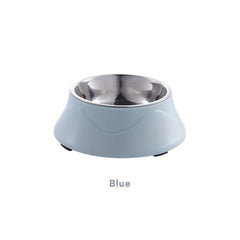 Stainless Steel Dog Feeder Bowl with Non-Slip Stand