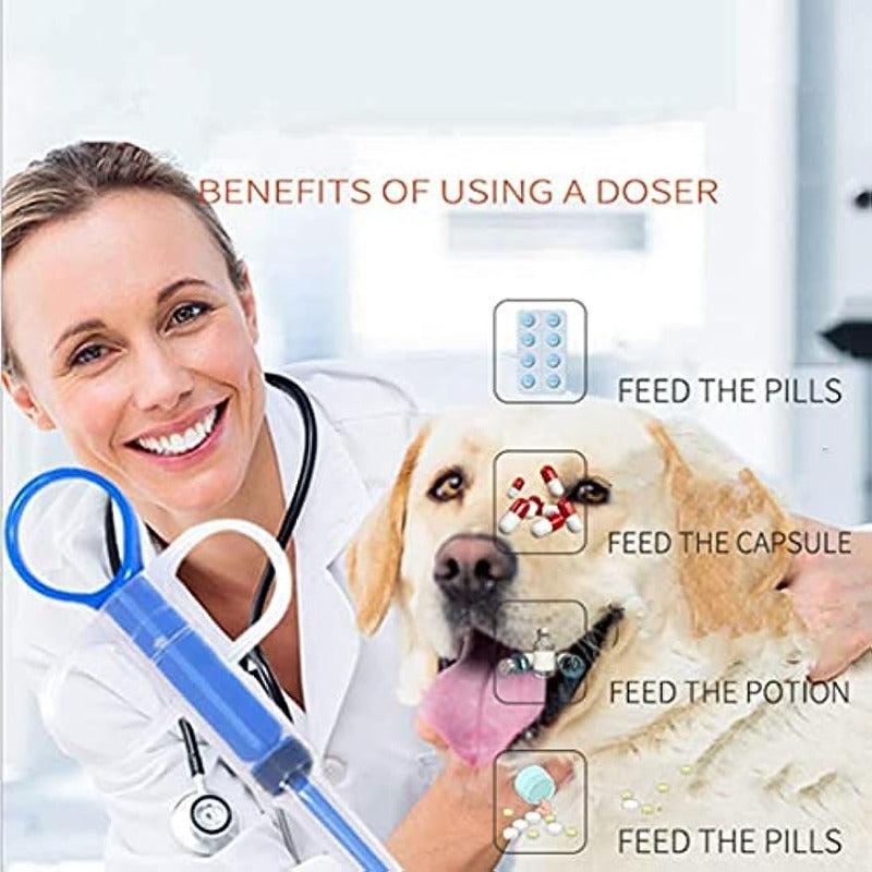 Pet Feeding Syringe Leakproof Dog Pill Dispenser