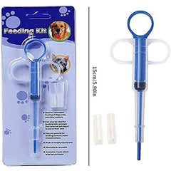 Pet Feeding Syringe Leakproof Dog Pill Dispenser