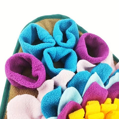 Flower Style Pet Snuffle Mat for Dogs Slow Feeding Mat