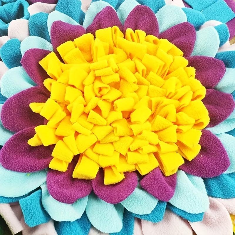 Flower Style Pet Snuffle Mat for Dogs Slow Feeding Mat
