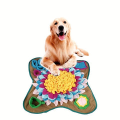 Flower Style Pet Snuffle Mat for Dogs Slow Feeding Mat