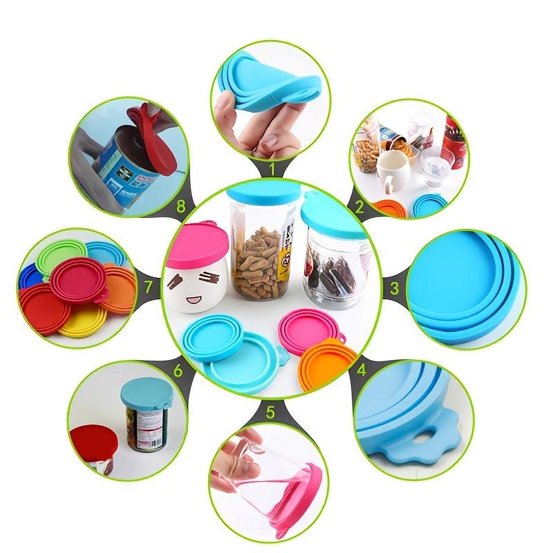 1pc Silicone Can Covers for Wet Food Storage