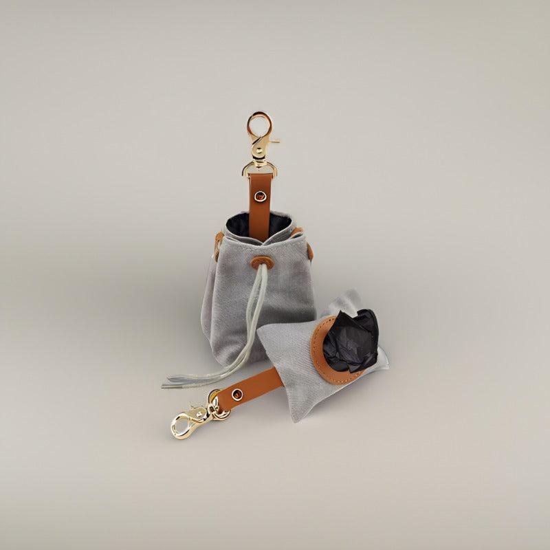 Portable Dog Poop Bag Dispenser with Clip