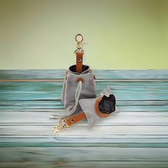 Portable Dog Poop Bag Dispenser with Clip