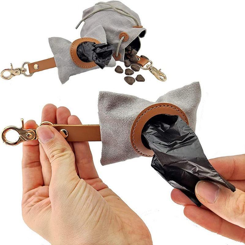 Portable Dog Poop Bag Dispenser with Clip