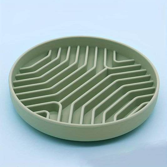 Silicone Slow Feeder Dog Bowl Anti-choking Puzzle Food Bowl