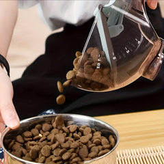 Adjustable Dog Food Scoop with Scale