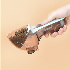 Adjustable Dog Food Scoop with Scale
