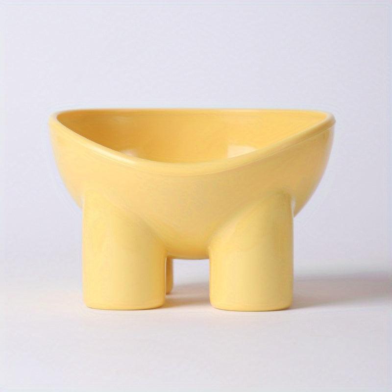 Elevated Cat Food And Water Bowl Neck Protector