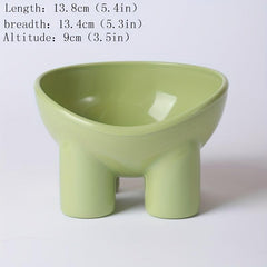 Elevated Cat Food And Water Bowl Neck Protector