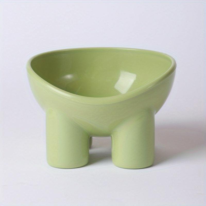 Elevated Cat Food And Water Bowl Neck Protector
