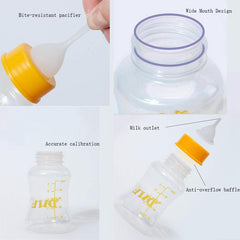Pet Nursing Bottle Kit for Cats and Dogs Newborn Kitten Milk Feeder
