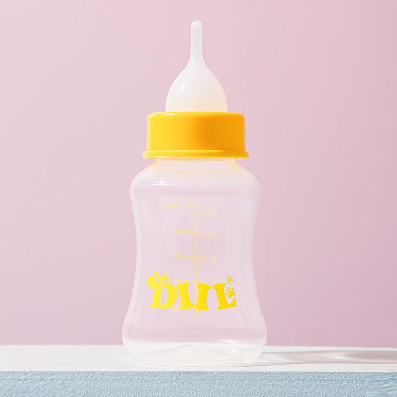 Pet Nursing Bottle Kit for Cats and Dogs Newborn Kitten Milk Feeder