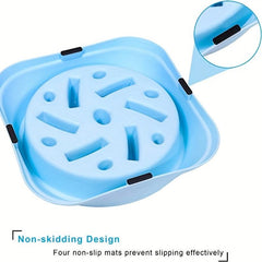 Slow Feeder Dog Bowl Anti Choking Puzzle Food Bowl Non-slip Basin