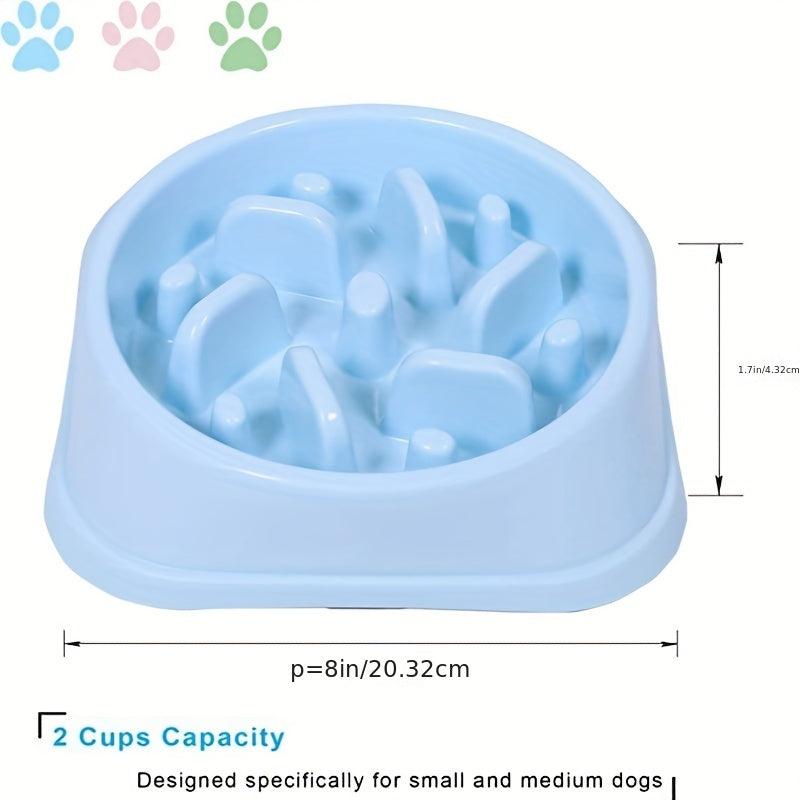 Slow Feeder Dog Bowl Anti Choking Puzzle Food Bowl Non-slip Basin