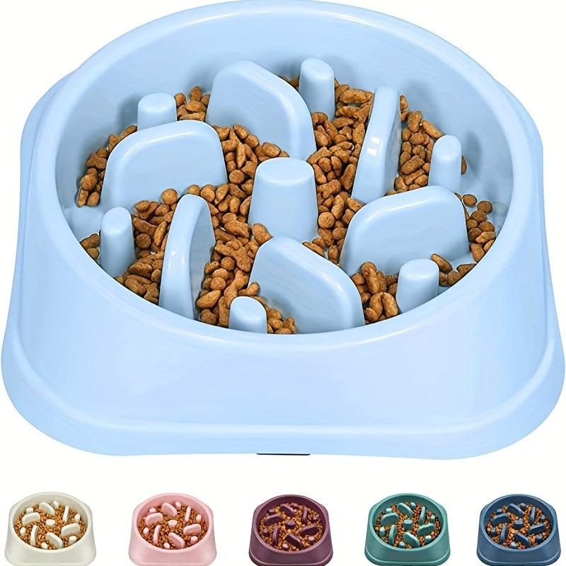 Slow Feeder Dog Bowl Anti Choking Puzzle Food Bowl Non-slip Basin