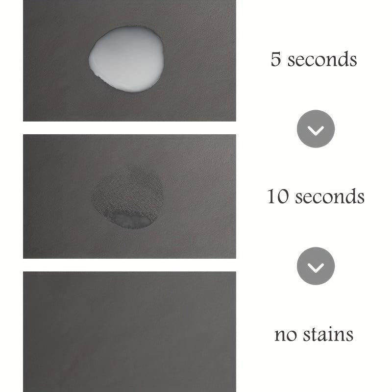 Pet Feeding Mat Absorbent Quick Dry No Spill Dog Food Mat