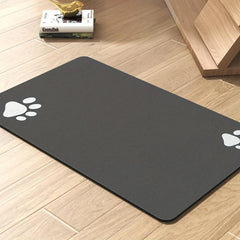 Pet Feeding Mat Absorbent Quick Dry No Spill Dog Food Mat