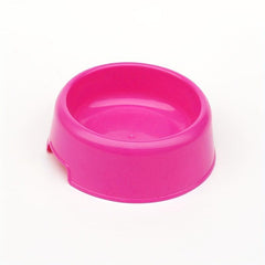 Solid Plastic Cat Bowl Food Water Container Pet Supplies
