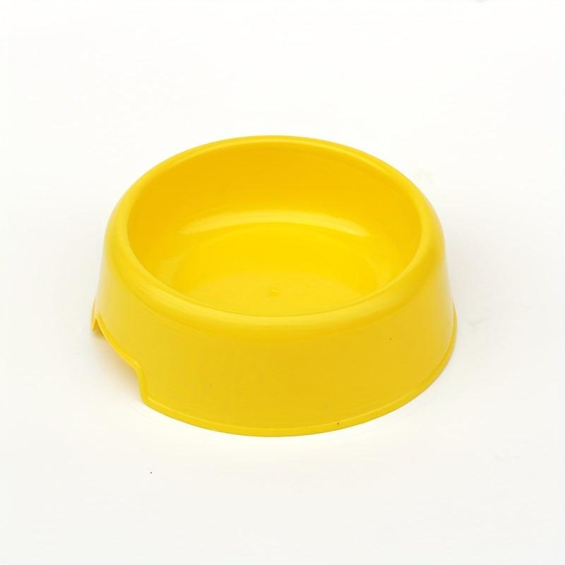 Solid Plastic Cat Bowl Food Water Container Pet Supplies