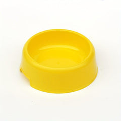 Solid Plastic Cat Bowl Food Water Container Pet Supplies