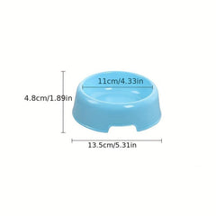 Solid Plastic Cat Bowl Food Water Container Pet Supplies