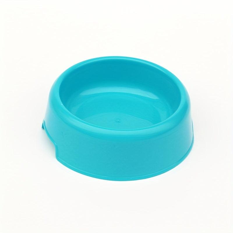 Solid Plastic Cat Bowl Food Water Container Pet Supplies