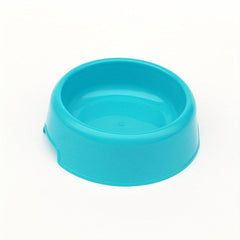 Solid Plastic Cat Bowl Food Water Container Pet Supplies