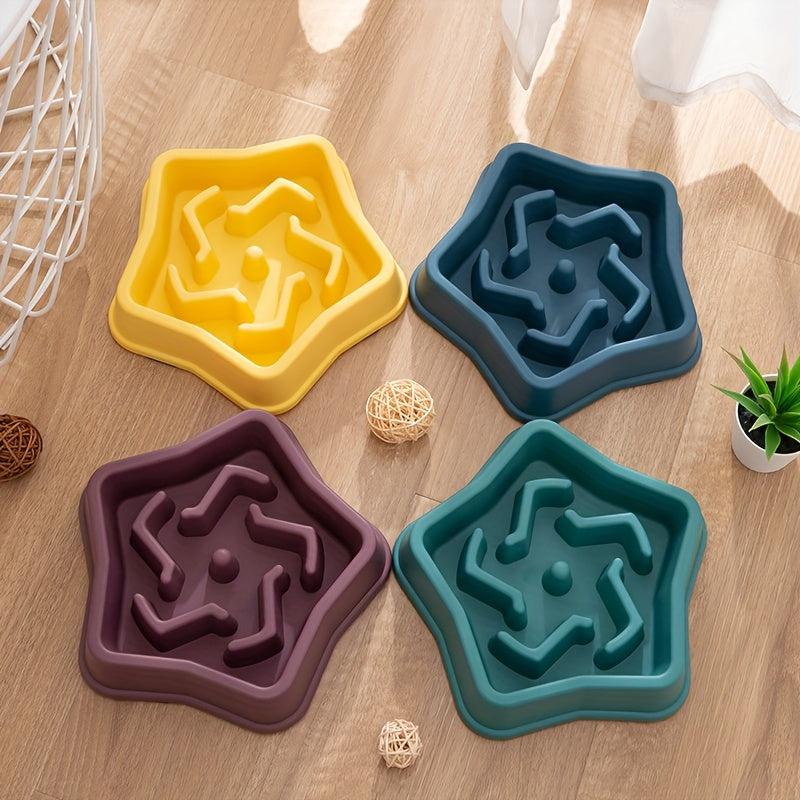 Slow Feeder Dog Bowls Anti Choking Puzzle Food Bowl Water Basin Non slip