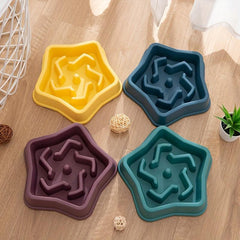 Slow Feeder Dog Bowls Anti Choking Puzzle Food Bowl Water Basin Non slip