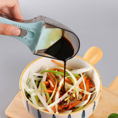 Adjustable Pet Food Spoon with Scales - Plastic Measuring Device