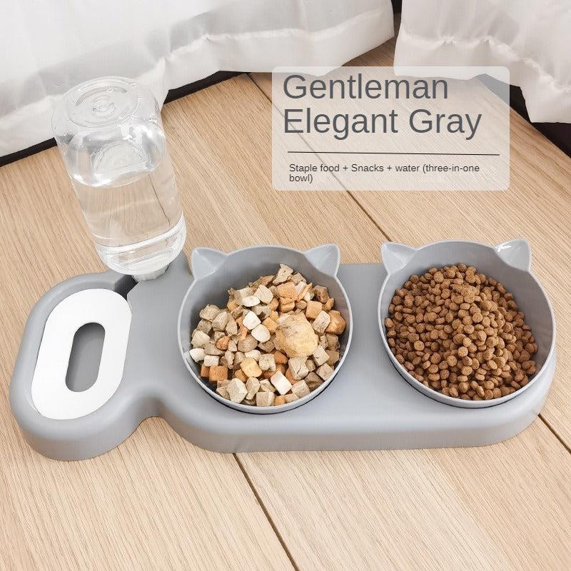 Automatic Dog Water Dispenser with 3 Anti Spill Bowls