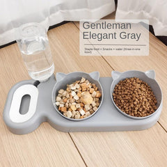 Automatic Dog Water Dispenser with 3 Anti Spill Bowls