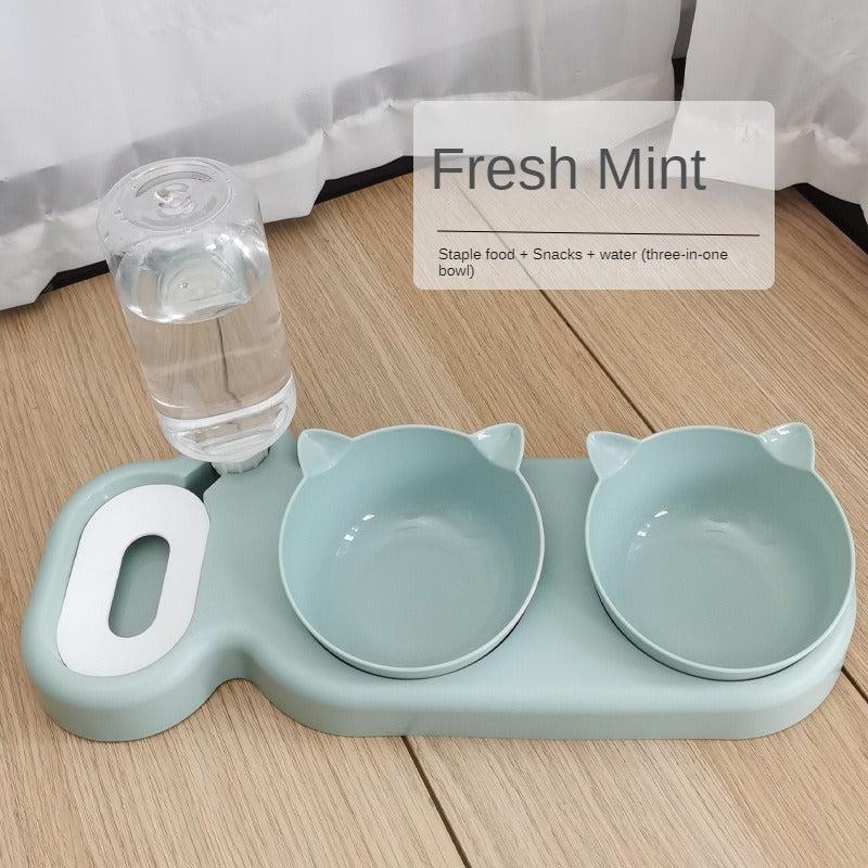Automatic Dog Water Dispenser with 3 Anti Spill Bowls