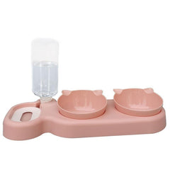 Automatic Dog Water Dispenser with 3 Anti Spill Bowls