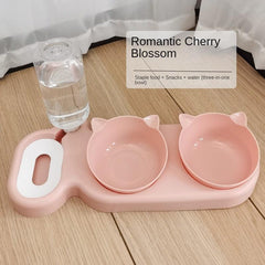 Automatic Dog Water Dispenser with 3 Anti Spill Bowls
