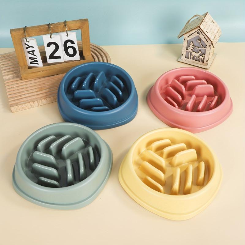 Slow Feeder Anti Choking Pet Bowl For Dog And Cat Anxiety Relief