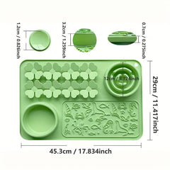 Slow Feeder Dog Food Mat Silicone Non-slip Washable