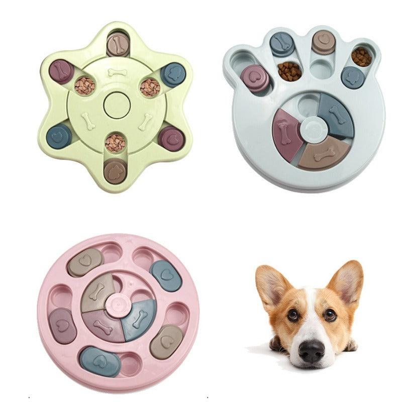 Slow Feeder Dog Food Plate Bowl Anti-choking for Pet Anxiety Relief