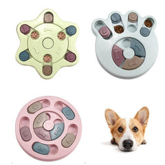 Slow Feeder Dog Food Plate Bowl Anti-choking for Pet Anxiety Relief