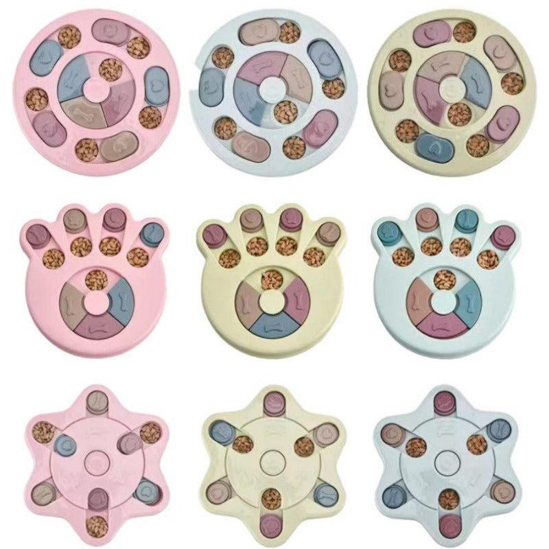 Slow Feeder Dog Food Plate Bowl Anti-choking for Pet Anxiety Relief
